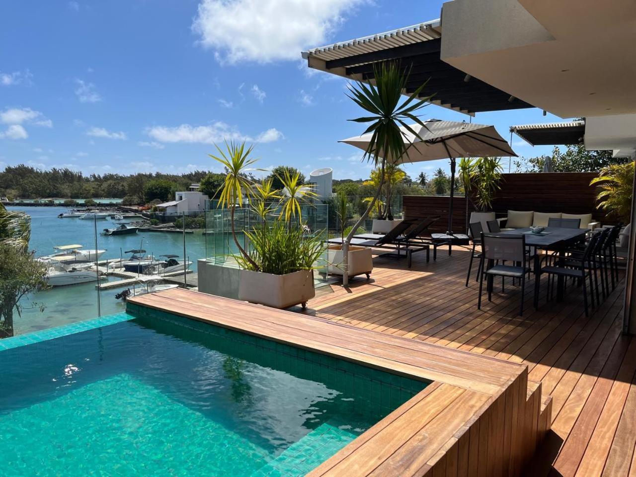 Penthouse 3 Chambres Vue Lagon Imprenable Calodyne Exterior photo